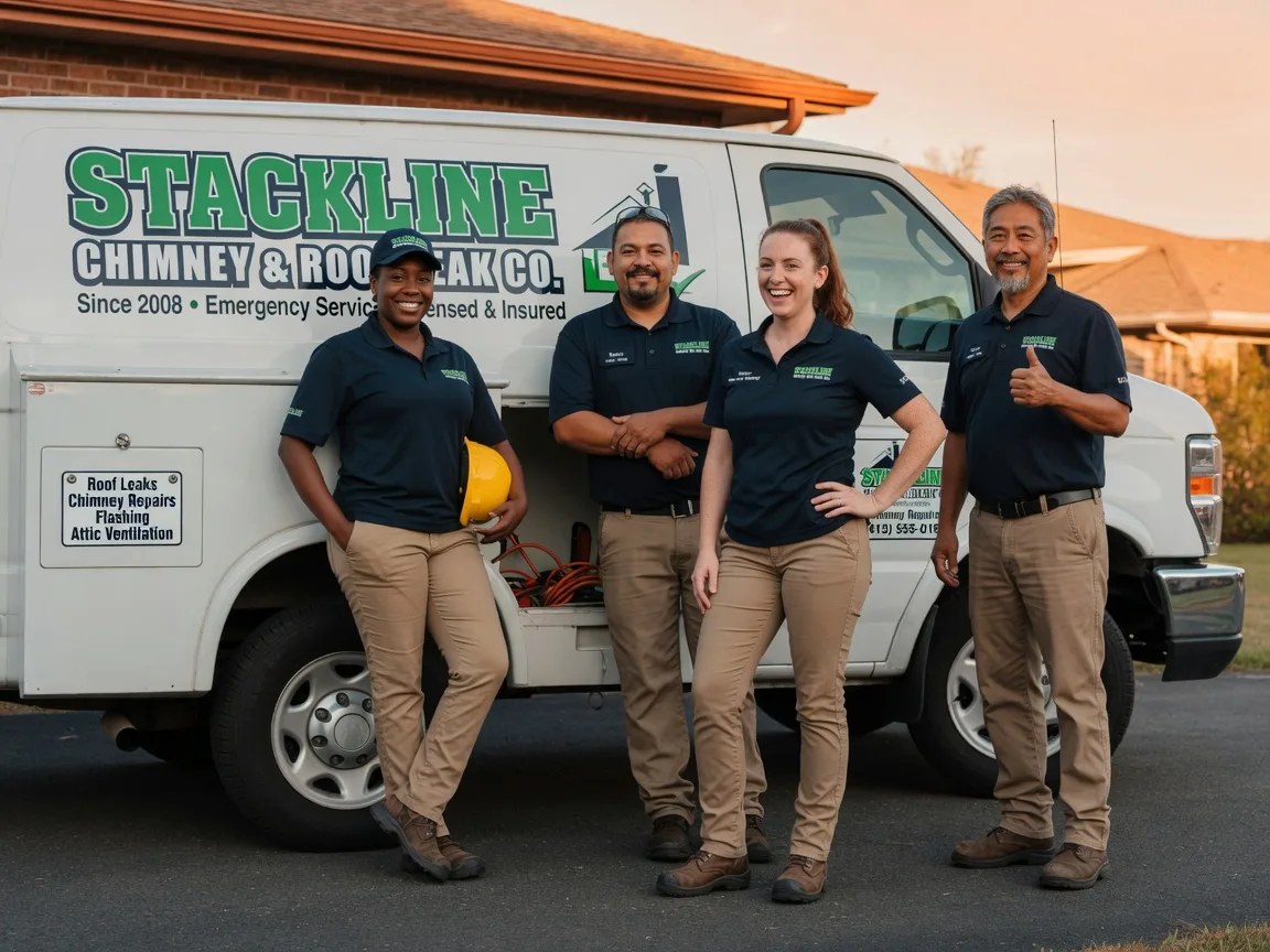 Chimney flashing repair company in Wakita, OK
